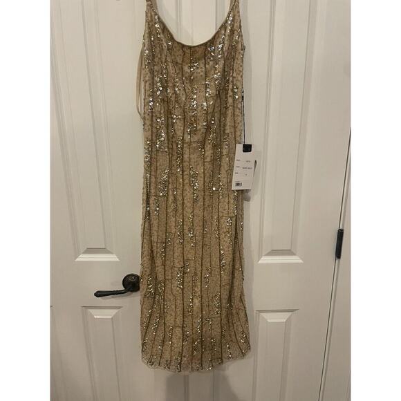 Mac Duggel gold dress 10770 - Picture 4 of 8